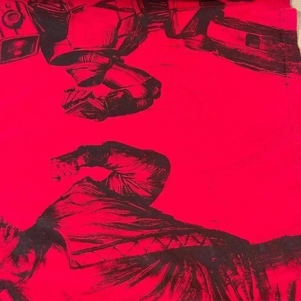 RARE Logic Bobby Tarantino Vs Everybody Tour Red Long Sleeve Tee.‎